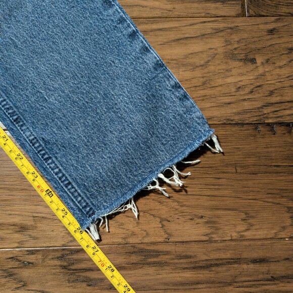 Gap Cheeky Straight Sky High ankle length blue denim jeans size 26, 2 regular - Picture 10 of 16